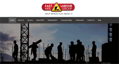 Desktop Screenshot of eastlabourhire.com.au